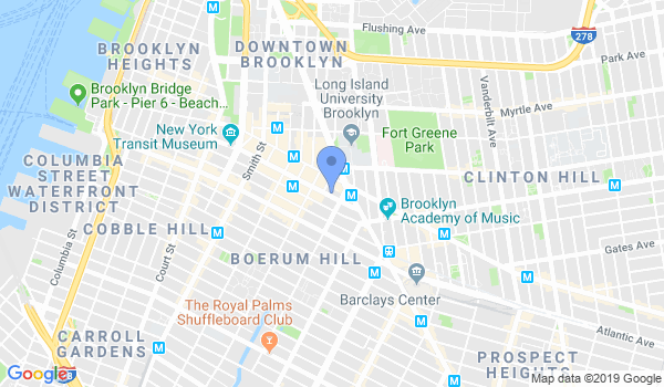 Renzo Gracie Brooklyn location Map