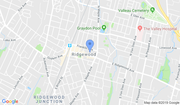 Ridgewood Shukokai Karate School location Map
