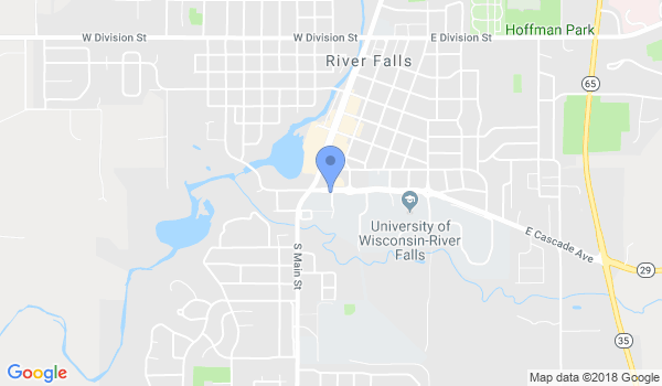 River Falls Karate at UWRF location Map