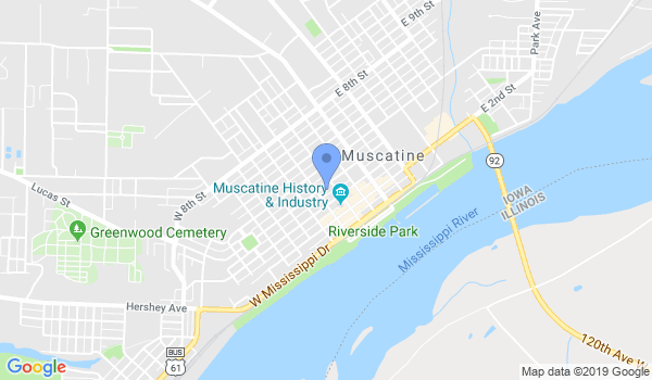 Riverbend Tae Kwon Do Academy location Map