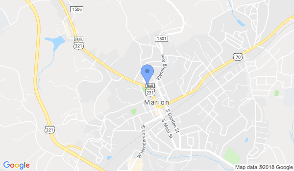 Robinson Martial Arts location Map