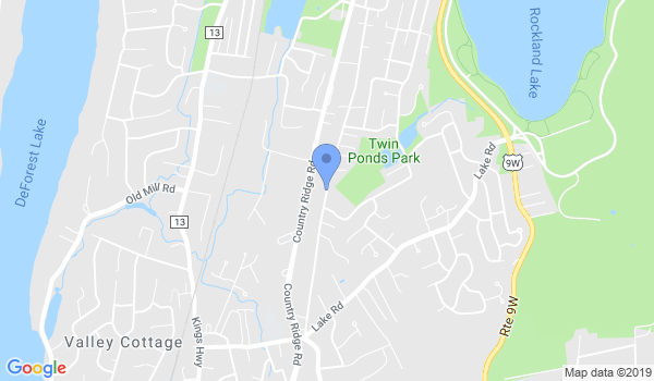 Rockland Judo- Valley Cottage NY location Map