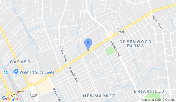 Rodney Cheeseman Karate & MMA Fitness Studio location Map