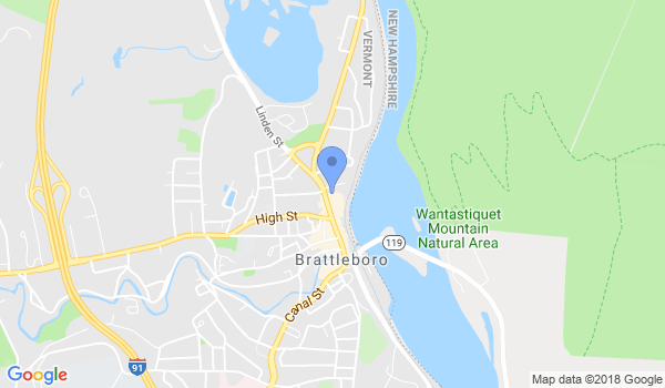 Running Fist - New England location Map