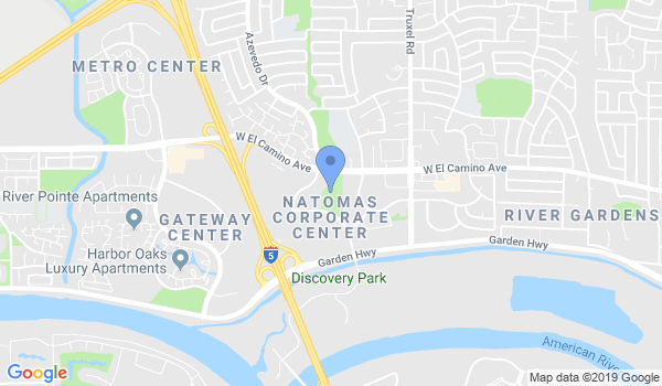 Sacramento Taekwondo Club location Map