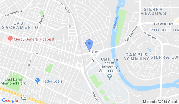 Sacramento Choi Lai Fut Kung Fu location Map