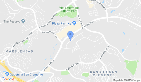 San Clemente Self Defense location Map
