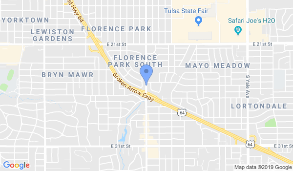 San Soo Tulsa location Map