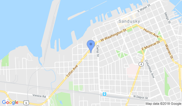 Sandusky Martial Arts location Map