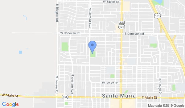 Santa Maria Taekwondo location Map