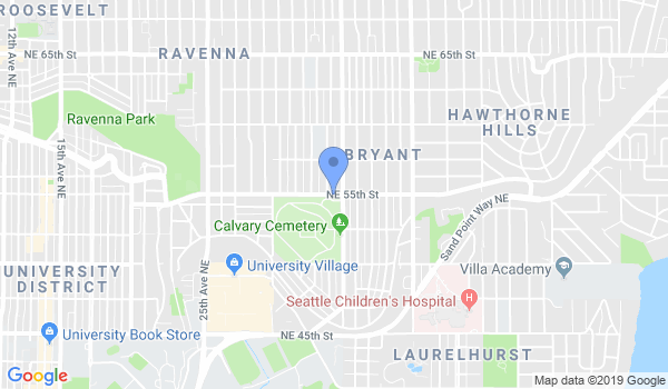 Seattle School of Aikido location Map