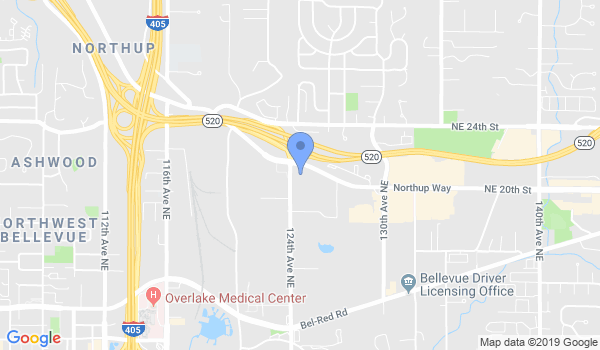 Seattle Budokan - Bujinkan Dojo location Map