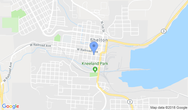 Shelton Martial Arts Academy location Map