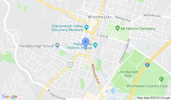 Shenandoah Taijiquan Center location Map