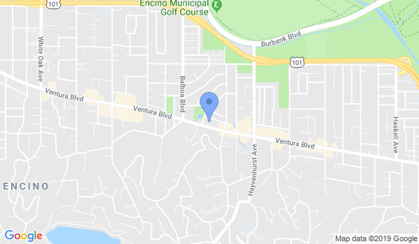 Sherman Oaks Karate Studio location Map