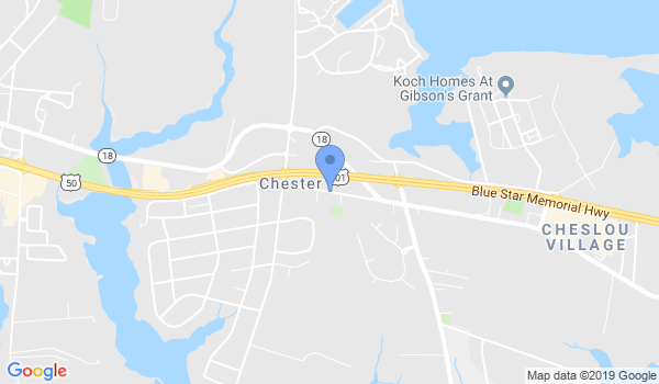 Sherman's Martial Arts location Map