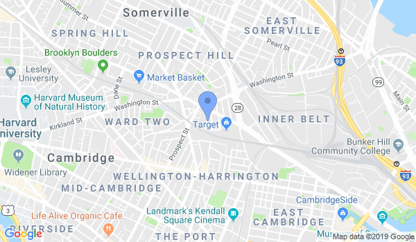 Shobu Aikido of Boston location Map