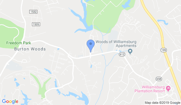 Shorin Ryu Butokukan Karate of Williamsburg location Map