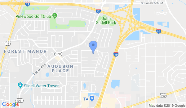 Slidell Karate location Map