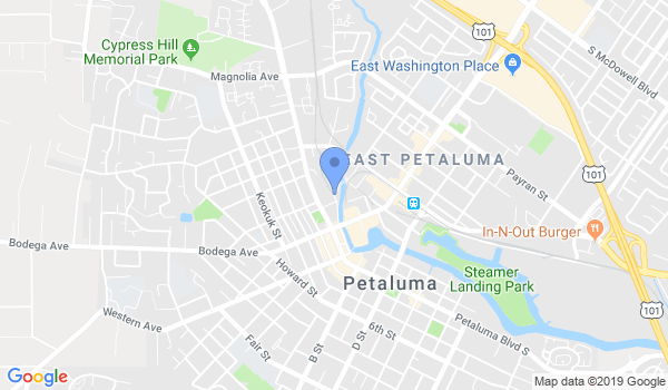 Sonoma Fencing Academy location Map