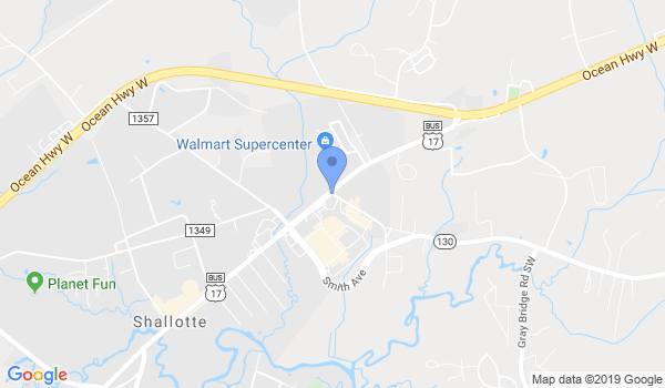 South East Carolina Isshinryu location Map