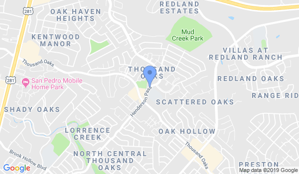 Southwest Karate Institute location Map