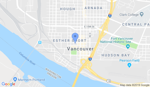 Southwest Washington Shotokan Karate Club location Map
