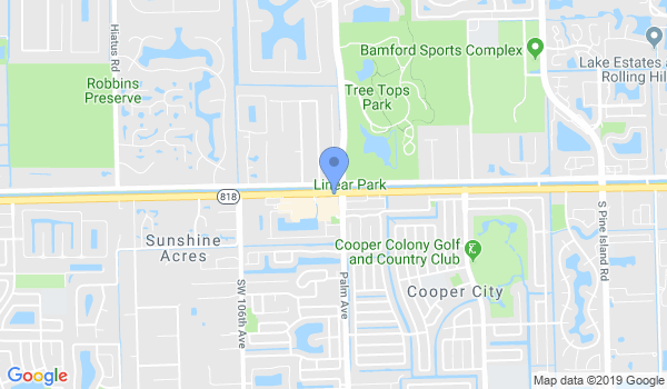 Steve's House of Karate location Map