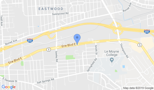 Syracuse Martial Arts Academy location Map
