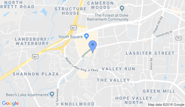 Taekwondo 2 XCELL - Durham location Map
