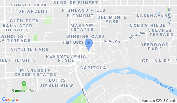 Tai Chi Sacramento location Map