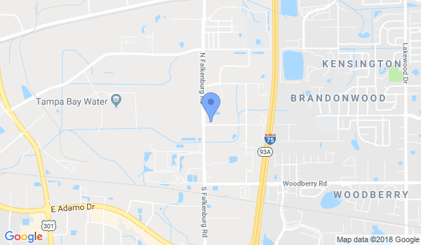 Tampa Florida Judo location Map