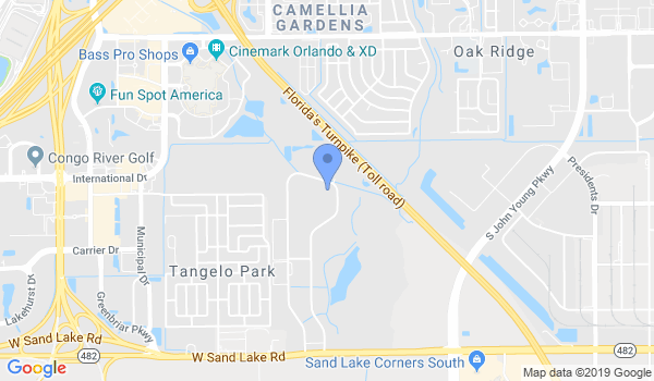 Team Nogueira Orlando location Map