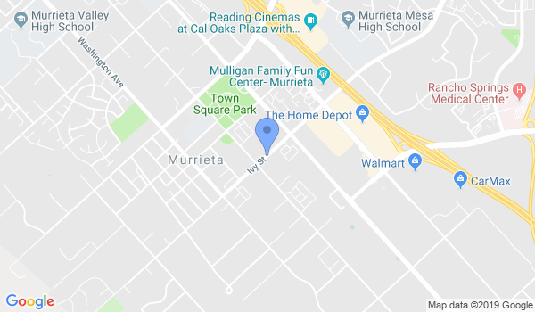 Temecula Valley Judo location Map
