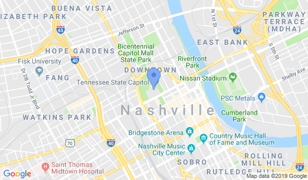 Tennessee Jeet Kune DO location Map