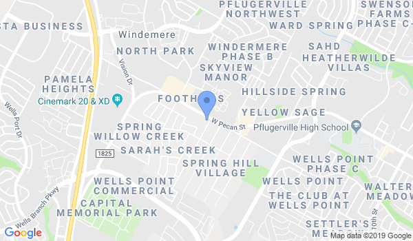Texas Blackbelt Karate location Map