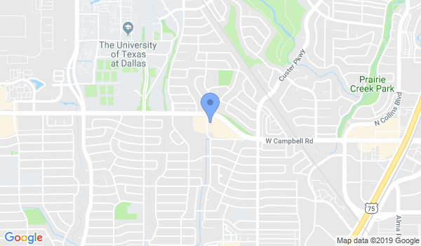 Texas Karate Institute location Map