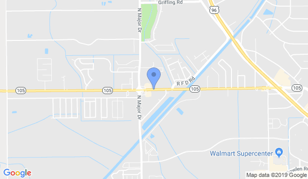 Texas Karate Academy location Map