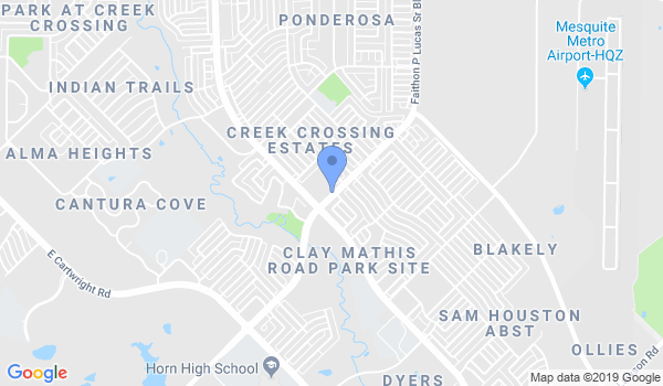 Texas Kenpo Karate location Map