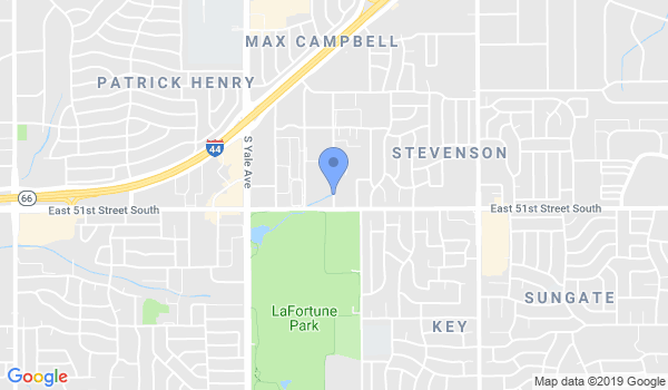 The Tulsa Taekwondo Academy location Map