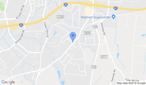 Thomasville Martial Arts location Map