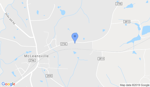 Thornton Karate Club location Map