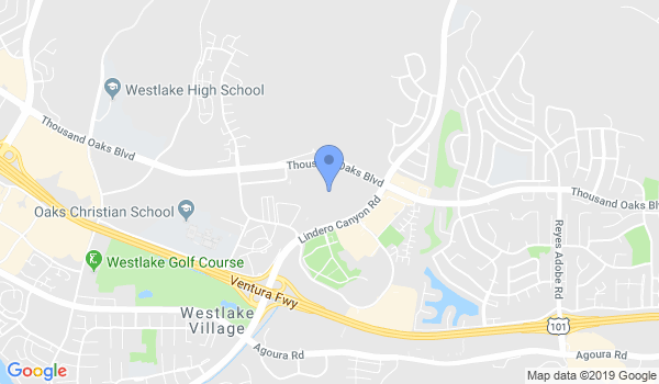 Thousand Oaks Westlake Karate location Map