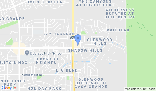 Thunderbird Martial Arts location Map