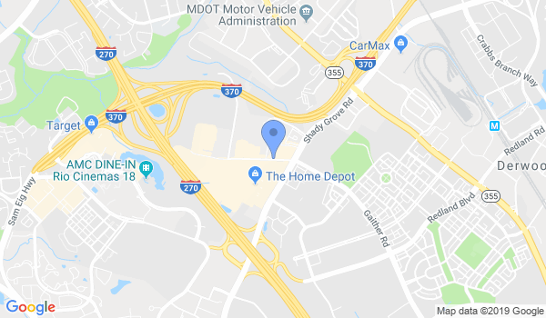 Tompkins Karate Assn location Map