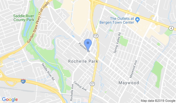 Tora Dojo Rochelle Park, NJ location Map