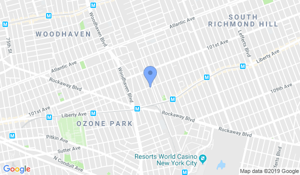 Traditional Karate America Ozone Park location Map