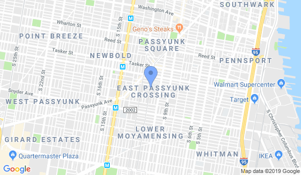 Traditional Tang Soo Do of Philadelphia location Map