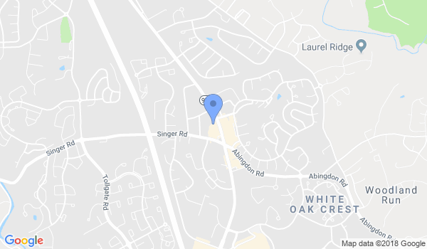 Traditional Wing Chun Bel Air/Abingdon location Map