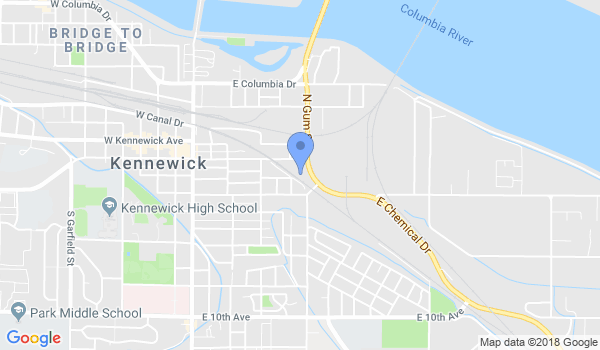 Tri-City Kempo Karate location Map